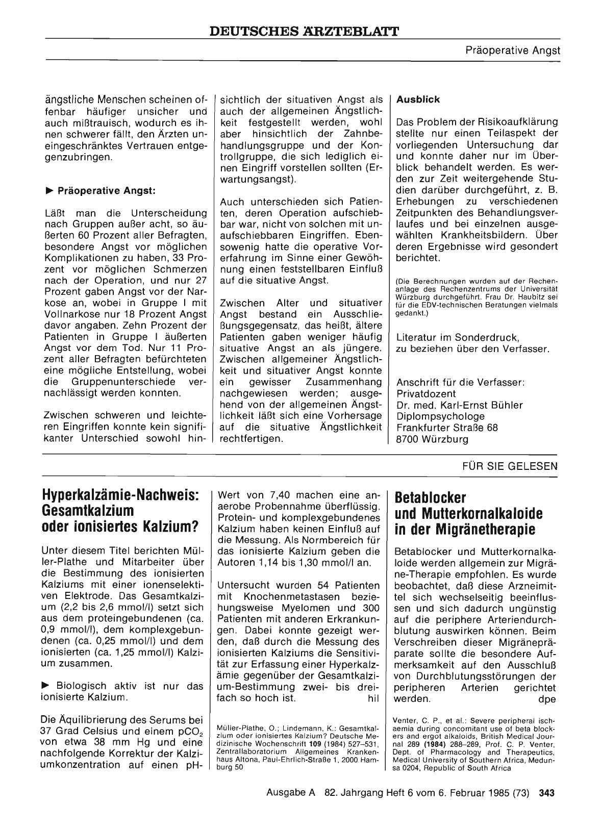 Vorschauseite 1: Hyperkalzämie-Nachweis: Gesamtkalzium oder ionisiertes Kalzium?