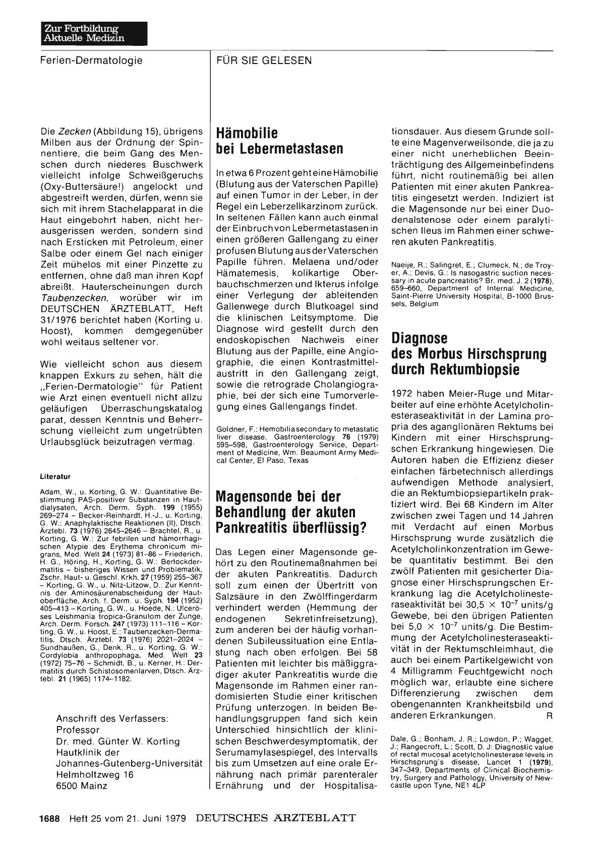 Vorschauseite 1: Hämobilie bei Lebermetastasen