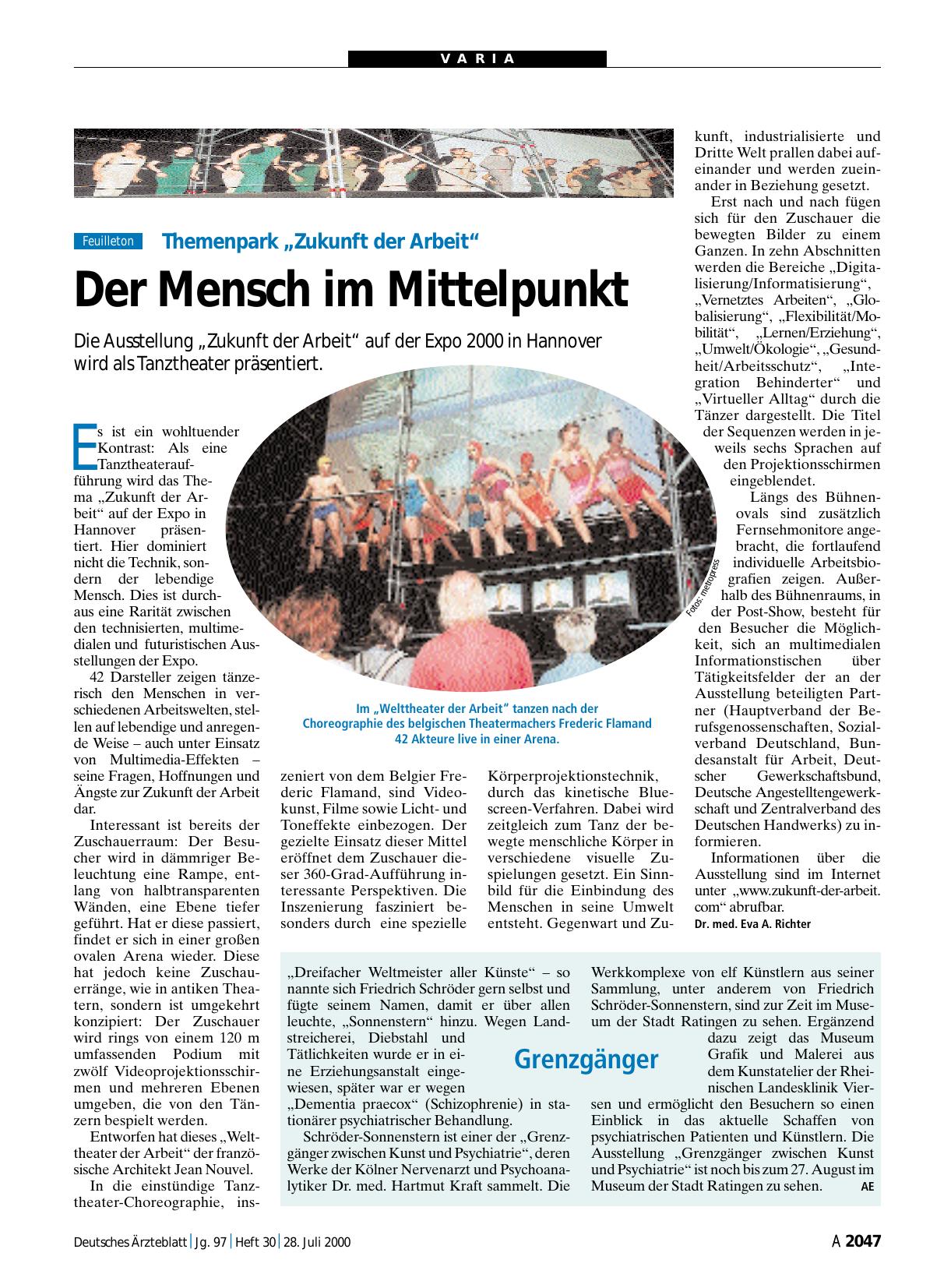 Vorschauseite 1: Grenzgänger