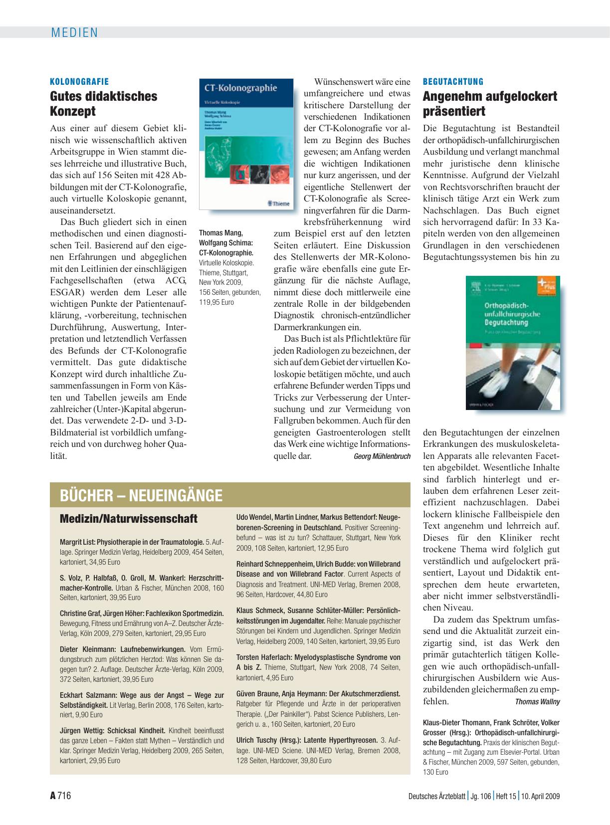 Vorschauseite 1: Kolonografie: Gutes didaktisches Konzept