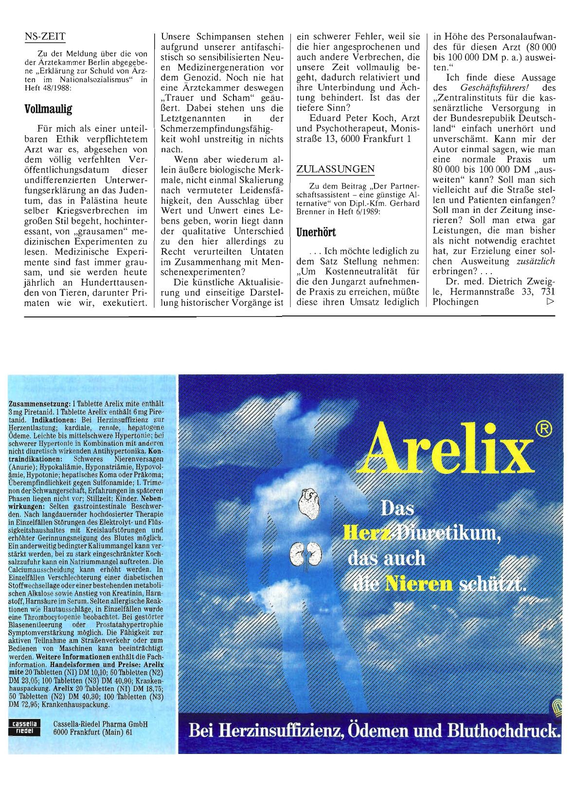 Vorschauseite 1: ZULASSUNGEN: Unerhört