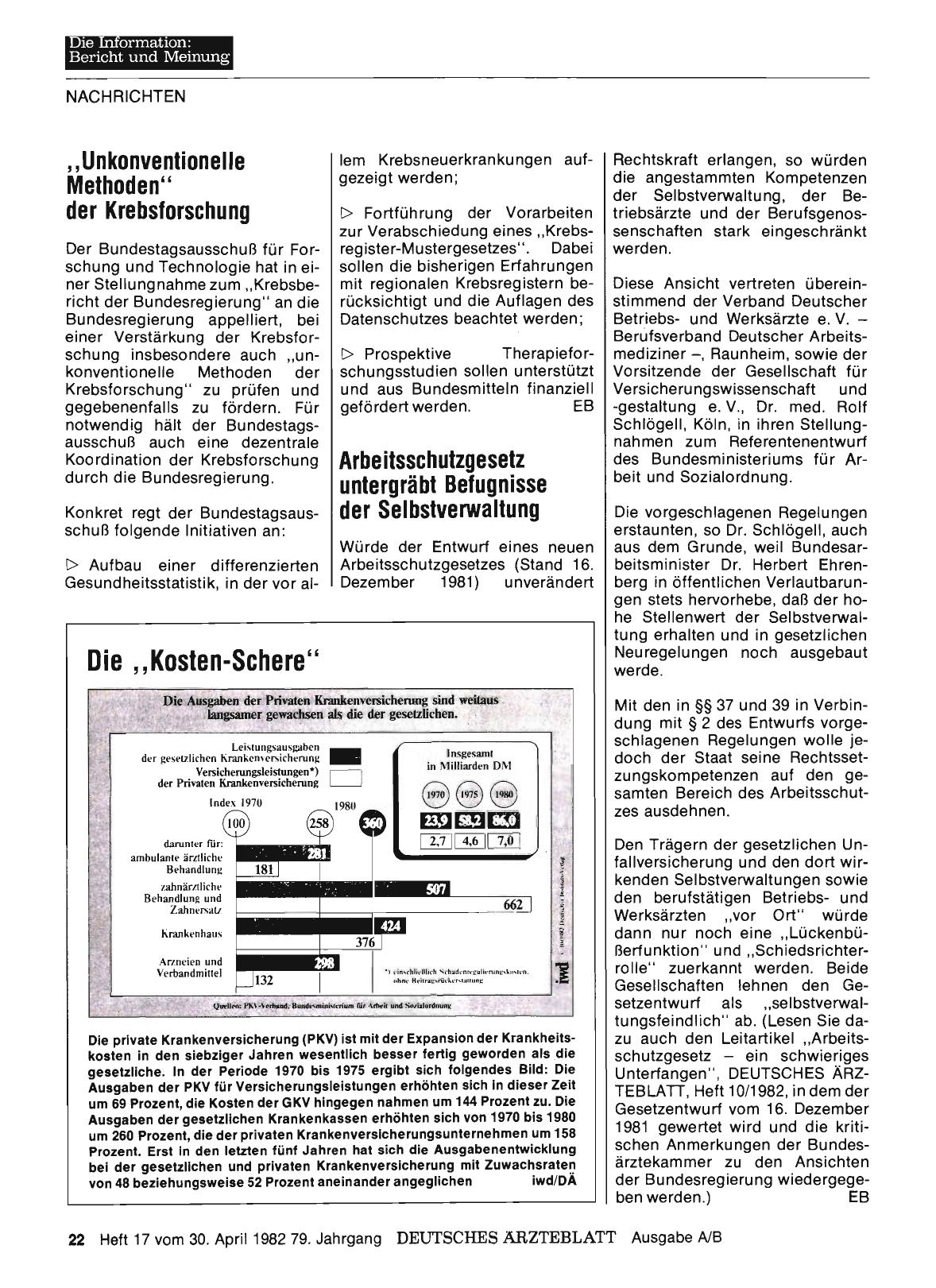 Vorschauseite 1: „Unkonventionelle Methoden“ der Krebsforschung