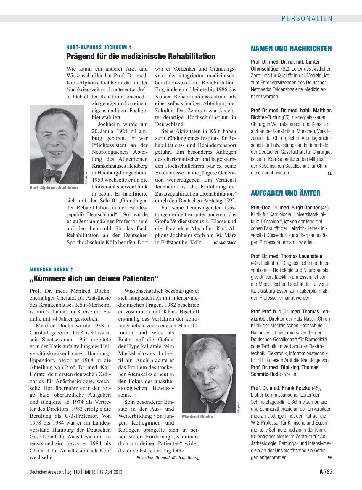 Vorschauseite 1: Aufgaben und Ämter