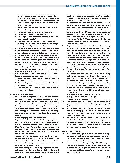 Vorschauseite 2: Vereinbarung zur Förderung der Weiterbildung gemäß § 75a SGB V: Anlage IV – Förderung von Qualität und Effizienz der Weiterbildung