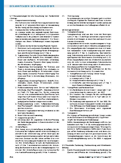 Vorschauseite 3: Vereinbarung zur Förderung der Weiterbildung gemäß § 75a SGB V: Anlage IV – Förderung von Qualität und Effizienz der Weiterbildung