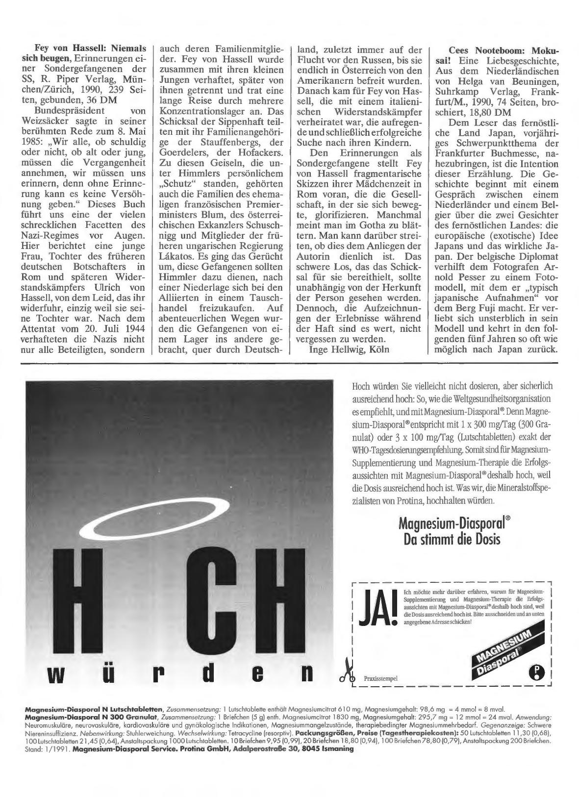 Vorschauseite 1: Fey von Hassell: Niemals sich beugen