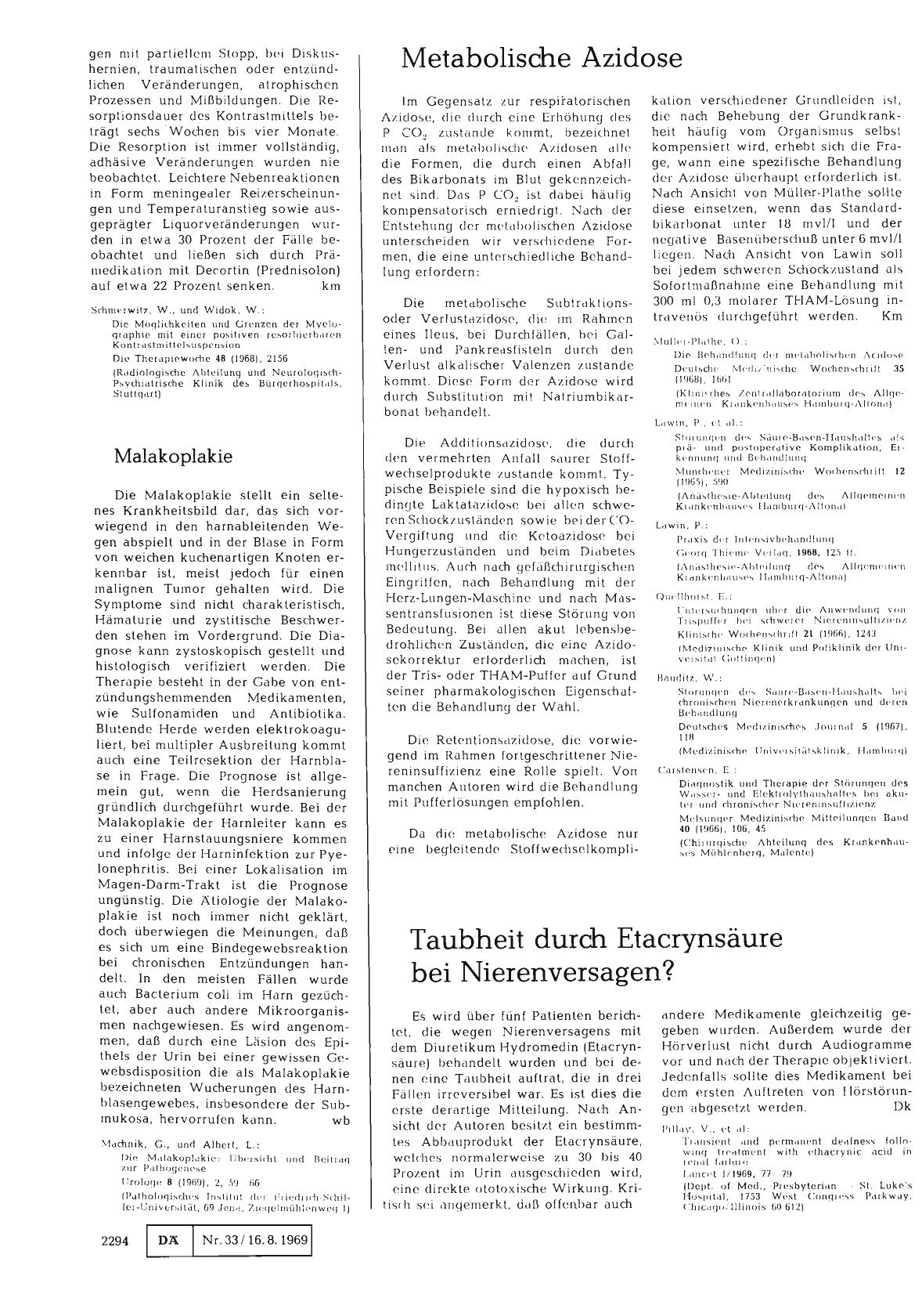 Vorschauseite 1: Metabolische Azidose