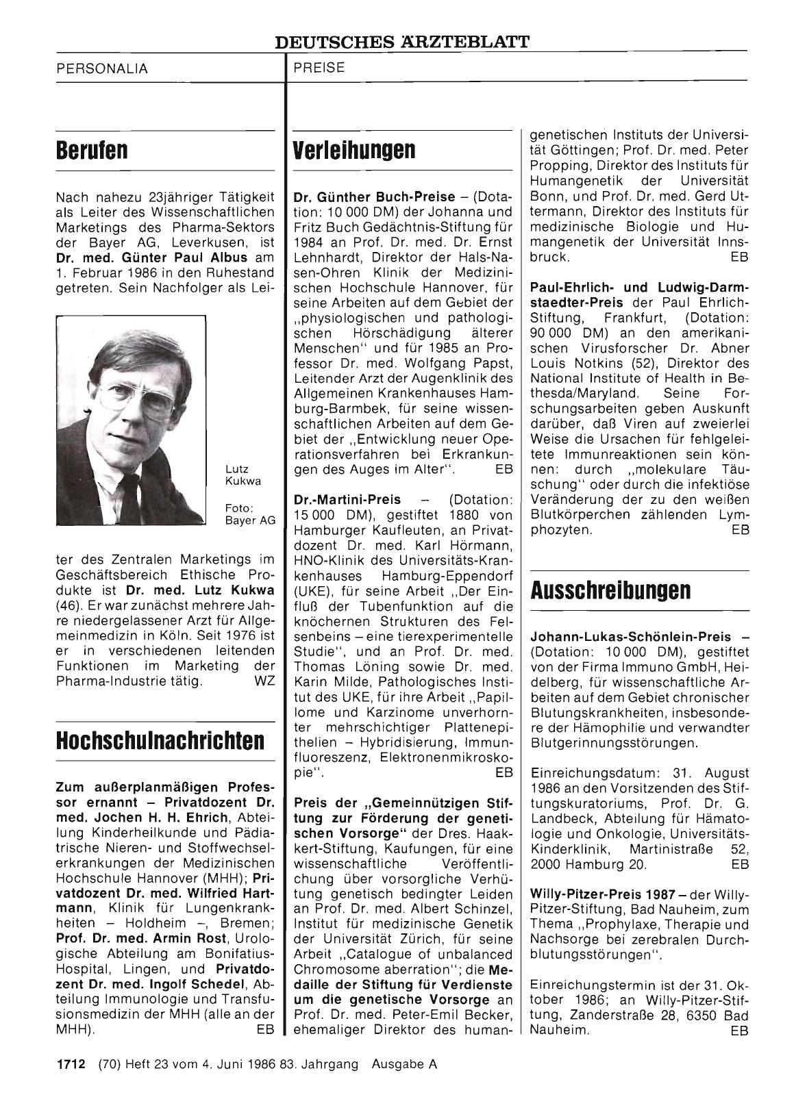 Vorschauseite 1: Hochschulnachrichten