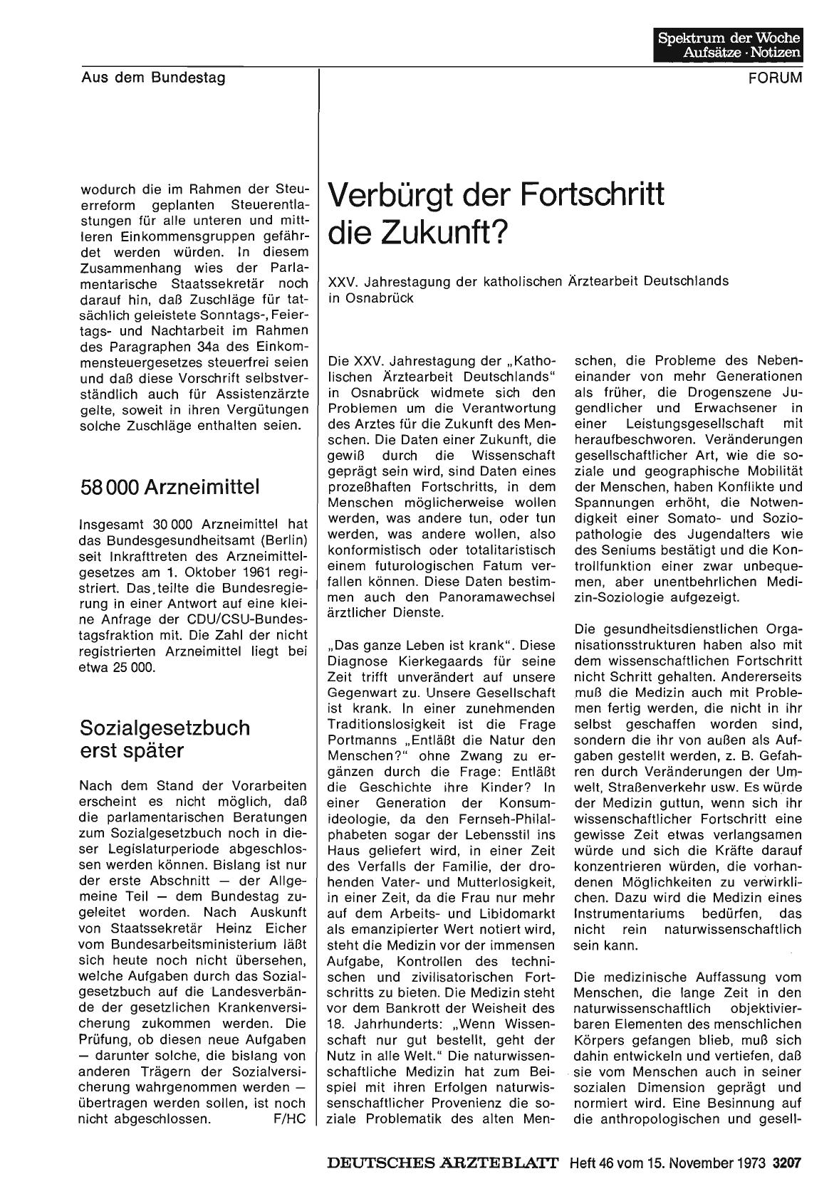Vorschauseite 1: Verbürgt der Fortschritt die Zukunft?
