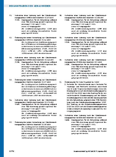 Vorschauseite 4: Beschluss des Bewertungsausschusses nach § 87 Abs. 1 Satz 1 SGB V in seiner 445. Sitzung bis 449. Sitzung
