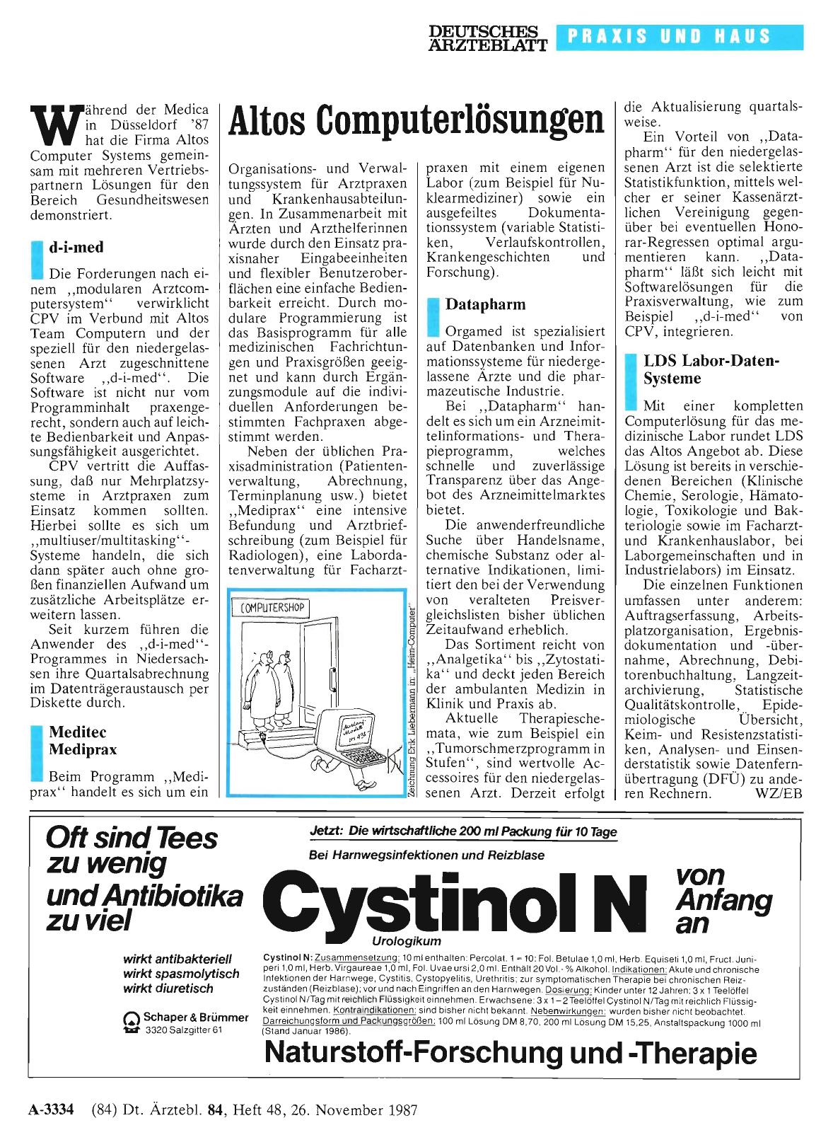 Vorschauseite 1: Altos Computerlösungen