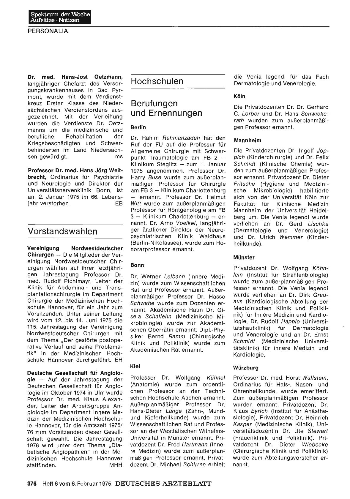 Vorschauseite 1: Hochschulen