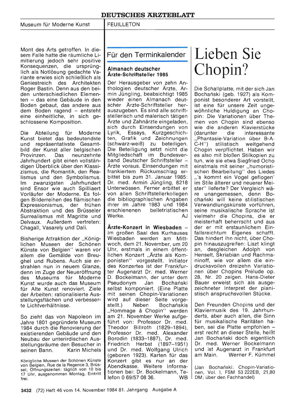 Vorschauseite 1: Lieben Sie Chopin?