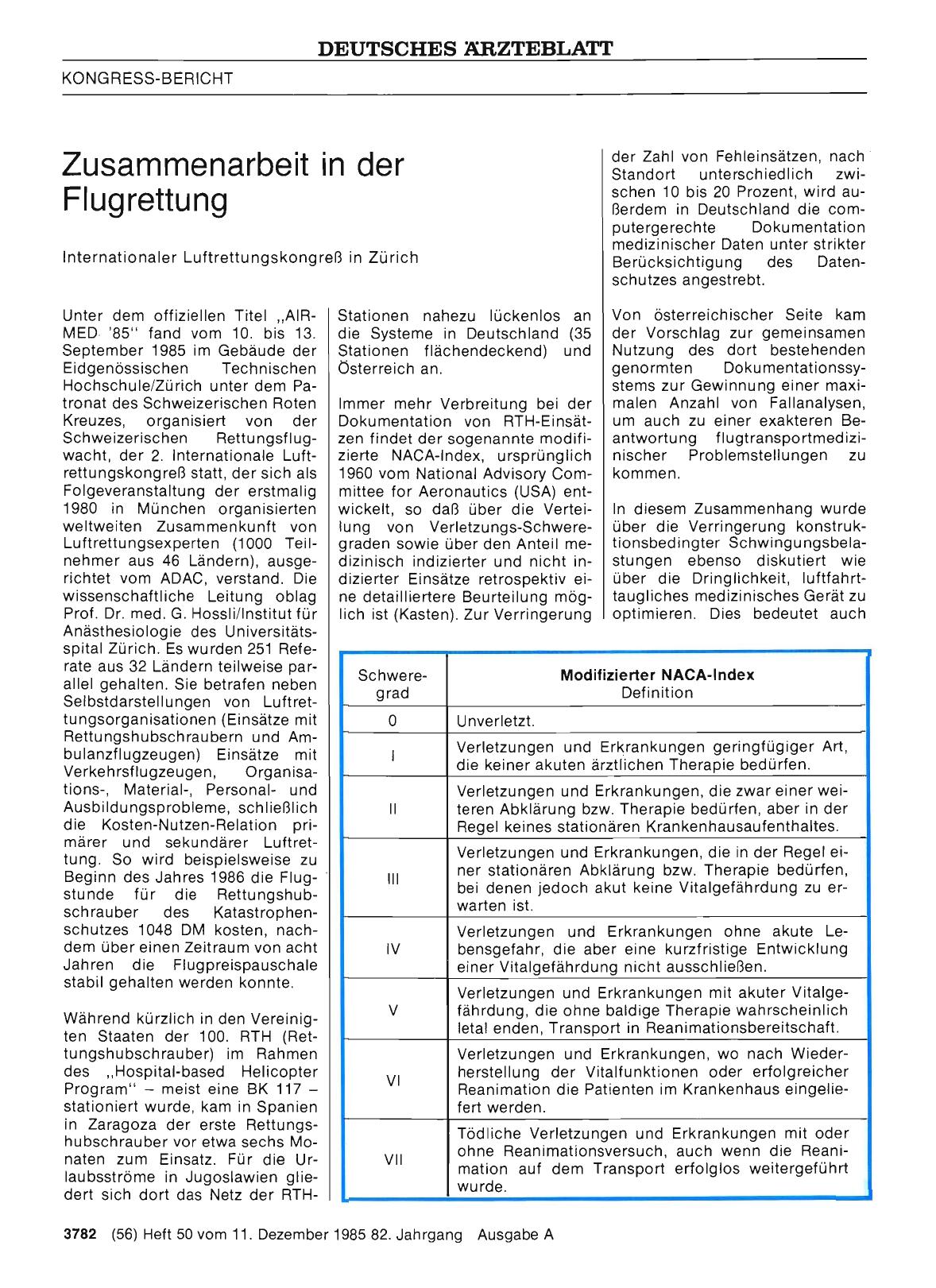 Vorschauseite 1: Zusammenarbeit in der Flugrettung