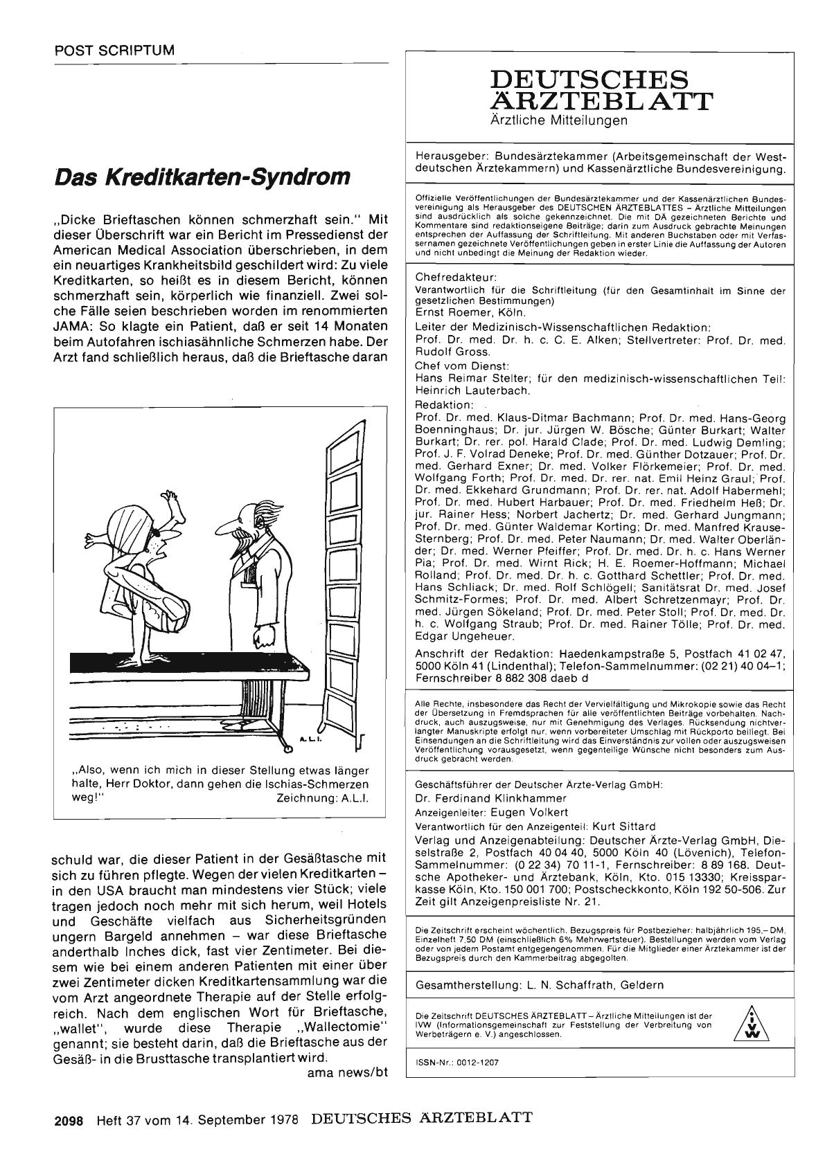 Vorschauseite 1: Das Kreditkarten-Syndrom