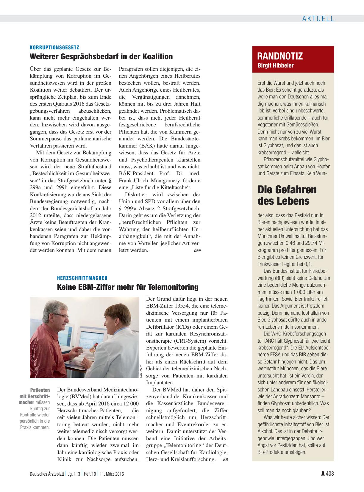 Vorschauseite 1: Randnotiz: Die Gefahren des Lebens