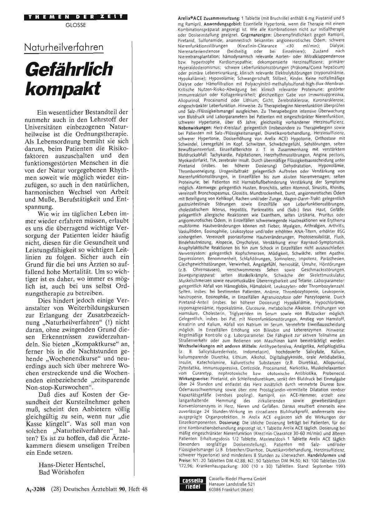 Vorschauseite 1: Naturheilverfahren: Gefährlich kompakt