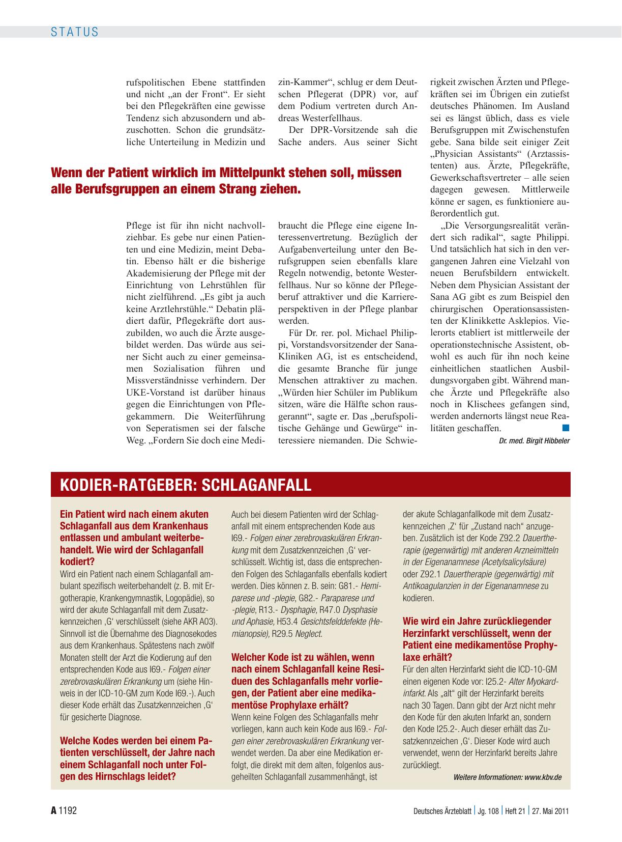 Vorschauseite 1: Schlaganfall