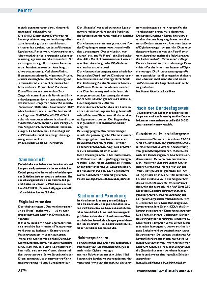 Vorschauseite 1: Nach der Bundestagswahl: Gutachten zu Heilpraktikergesetz