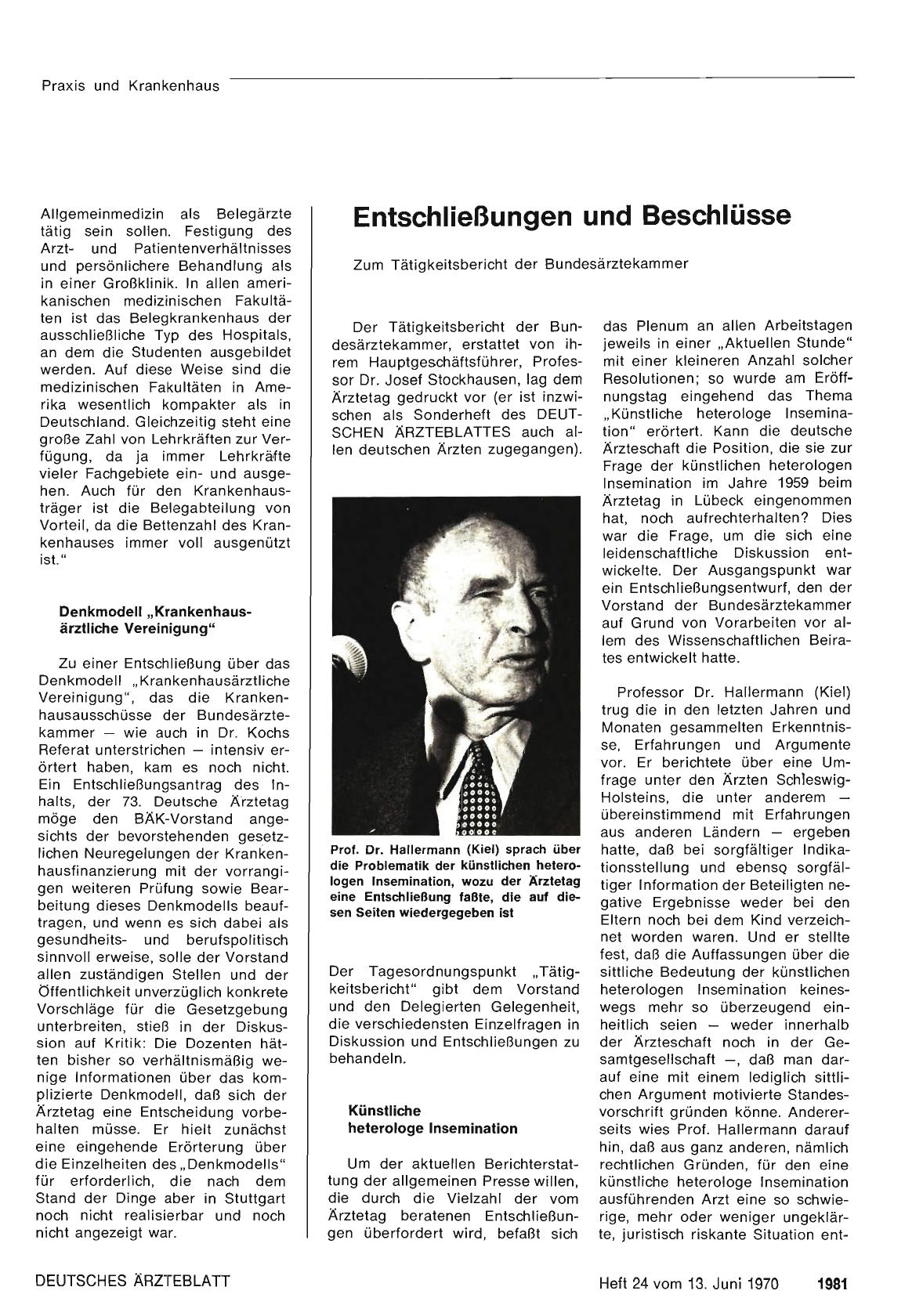 Vorschauseite 1: Entschließungen und Beschlüsse