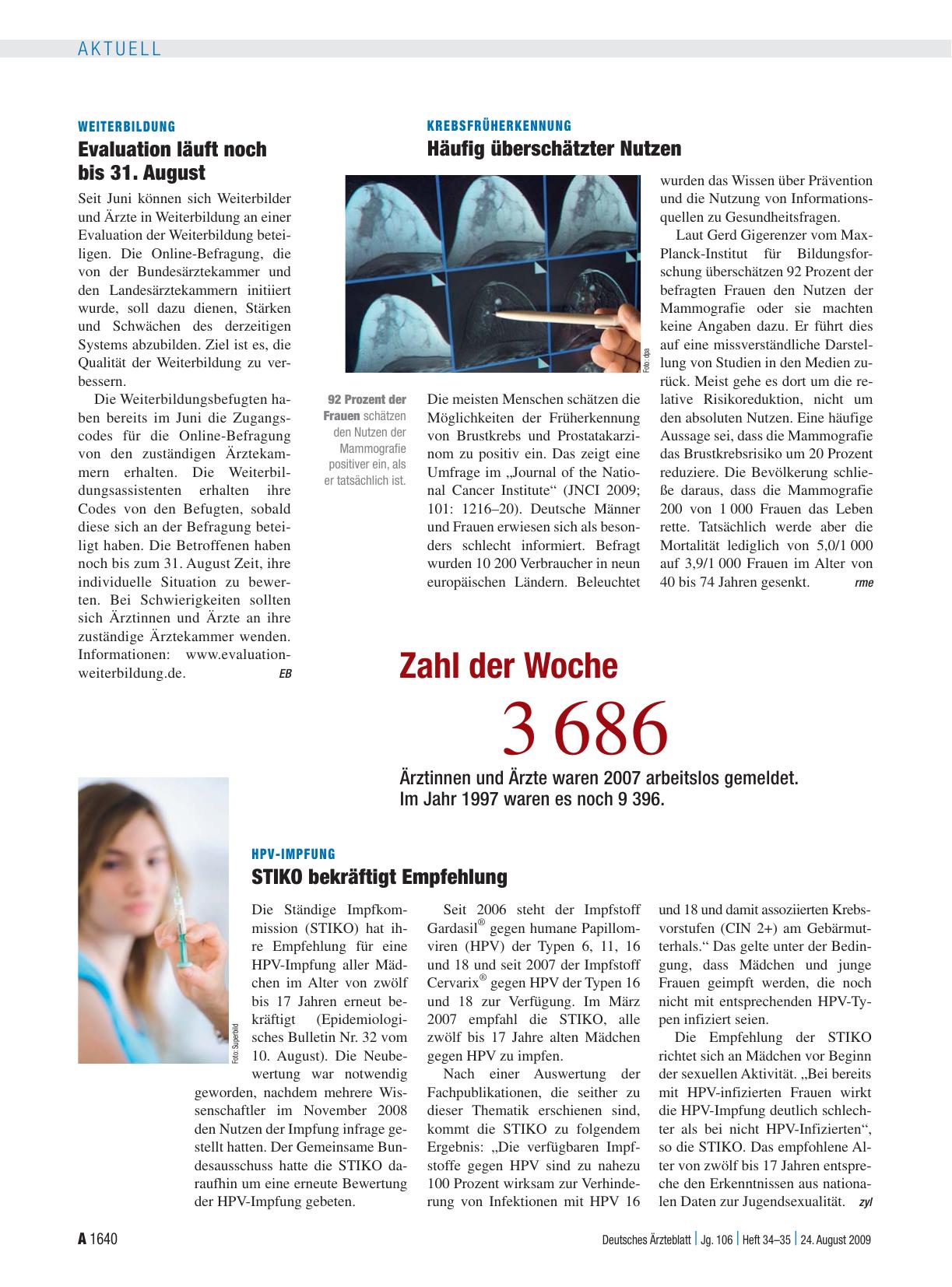 Vorschauseite 1: Zahl der Woche: 3 686