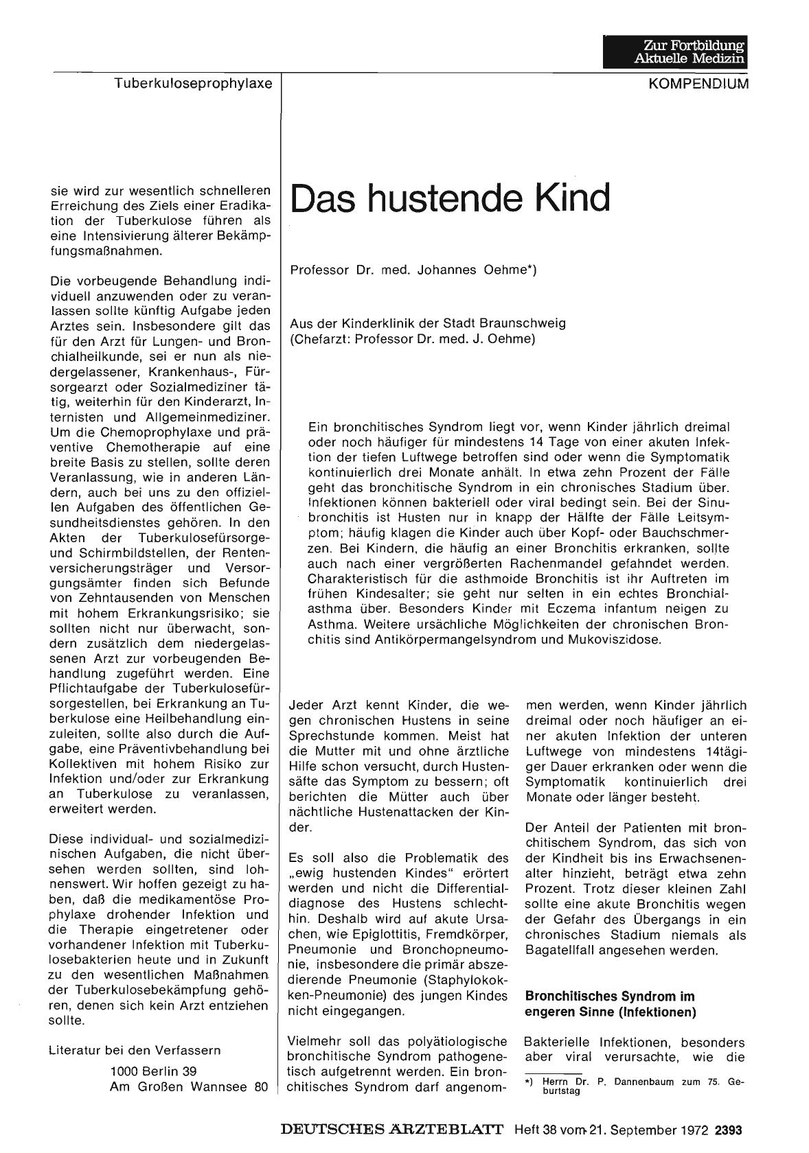 Vorschauseite 1: Das hustende Kind