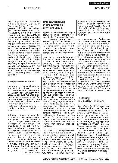 Vorschauseite 1: Förderung des Auslandsstudiums