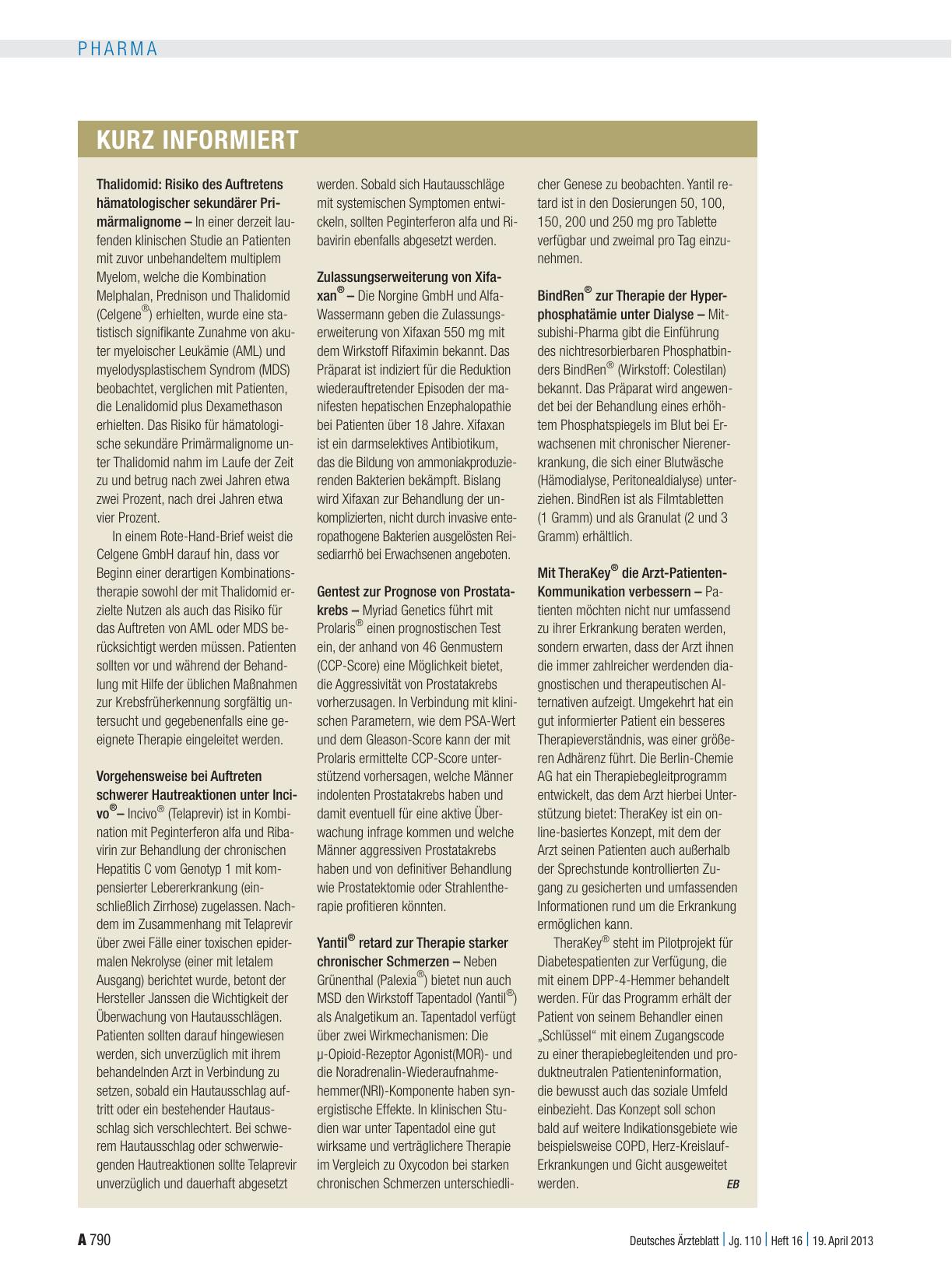 Vorschauseite 1: Kurz Informiert