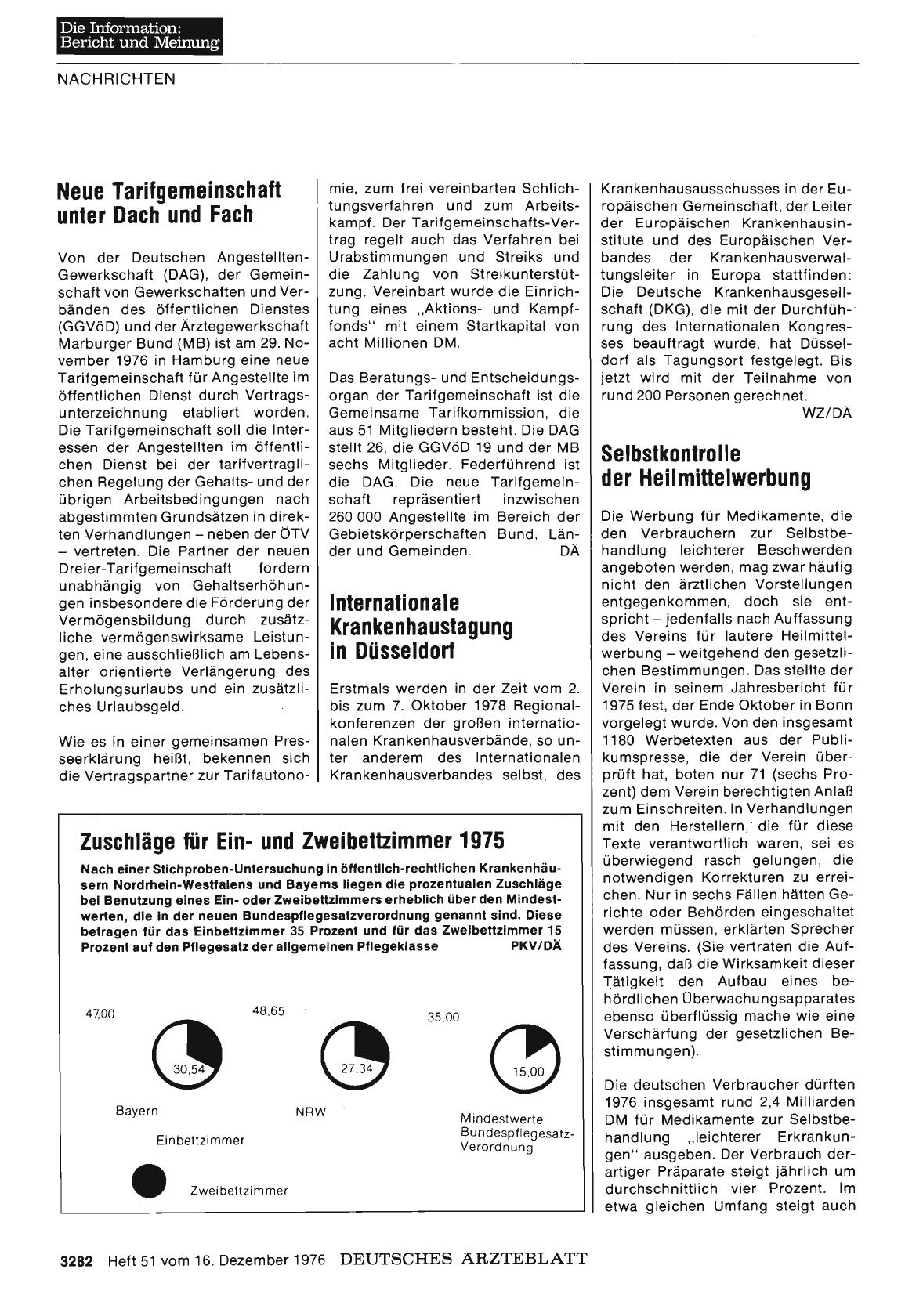 Vorschauseite 1: Neue Tarifgemeinschaft unter Dach und Fach