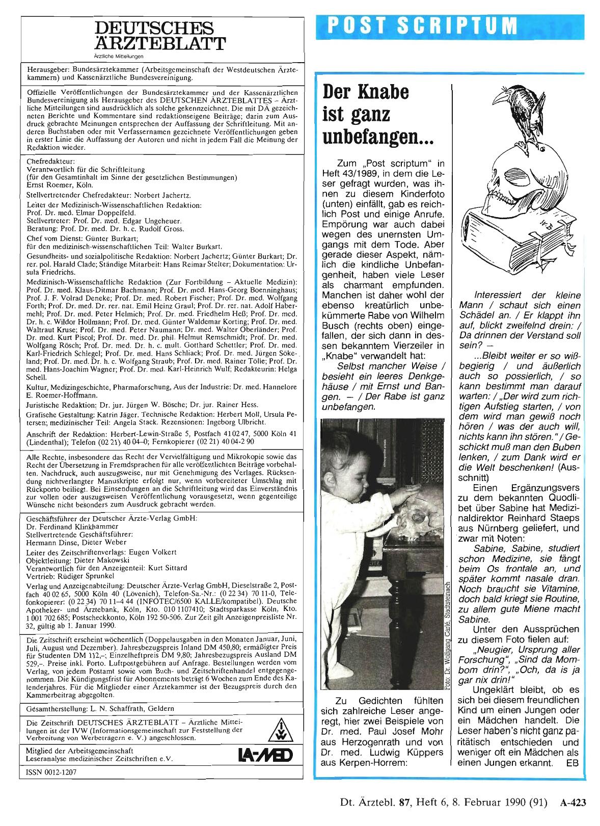 Vorschauseite 1: Der Knabe ist ganz unbefangen. ..