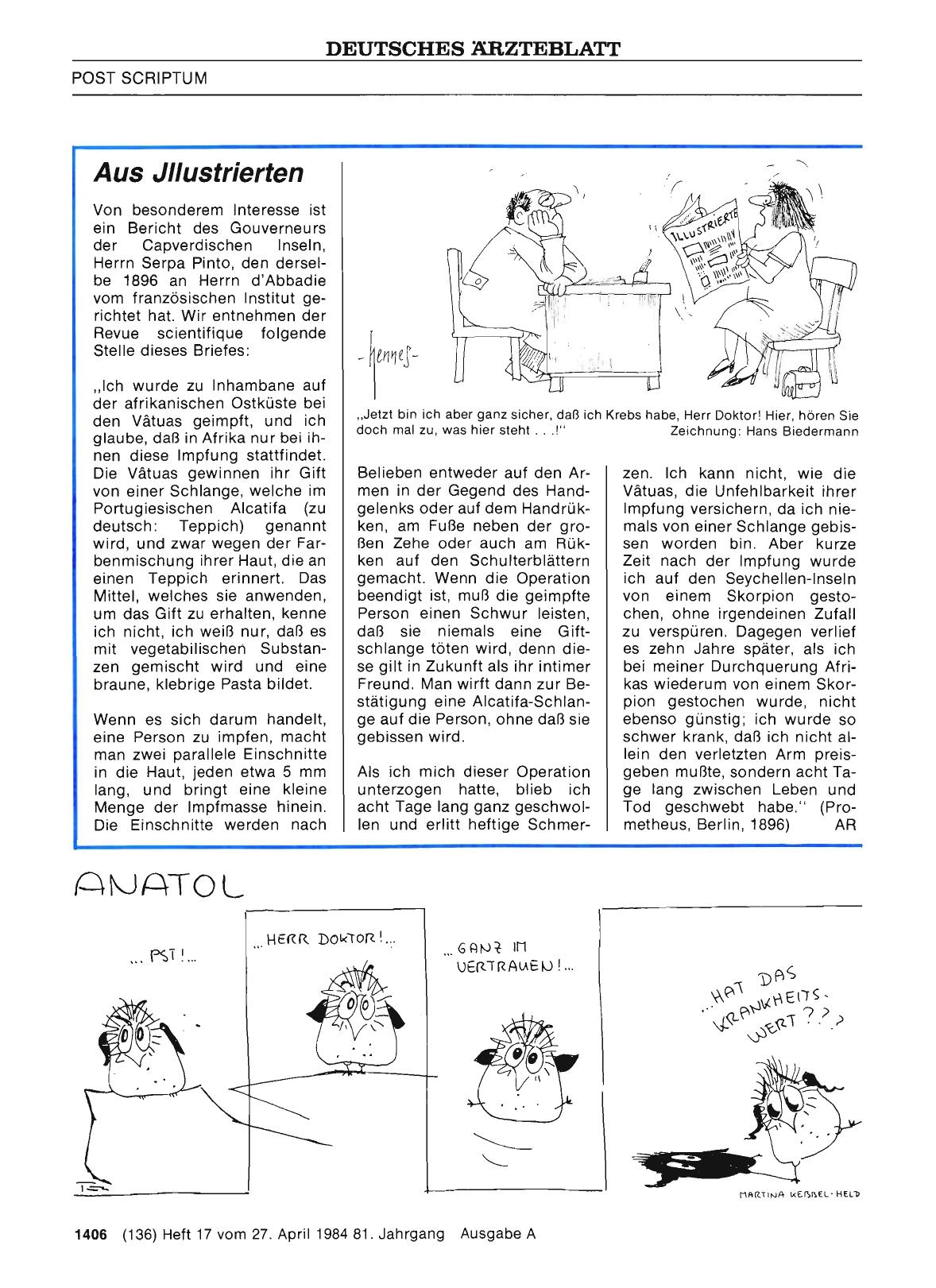 Vorschauseite 1: Aus Illustrierten
