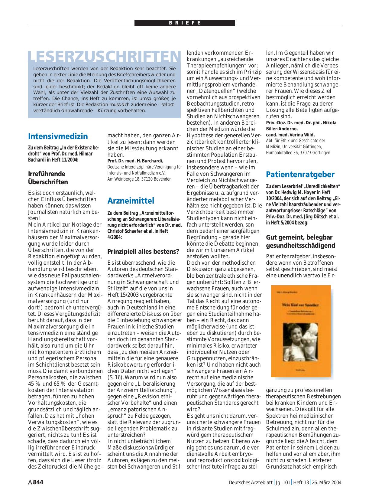 Vorschauseite 1: Arzneimittel: Prinzipiell alles bestens?