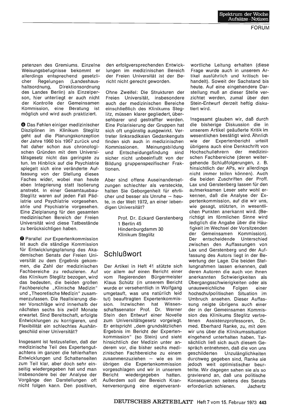 Vorschauseite 1: Schlußwort