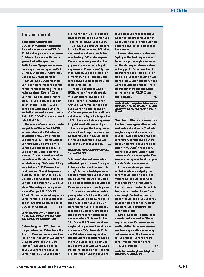Vorschauseite 1: Kurz informiert