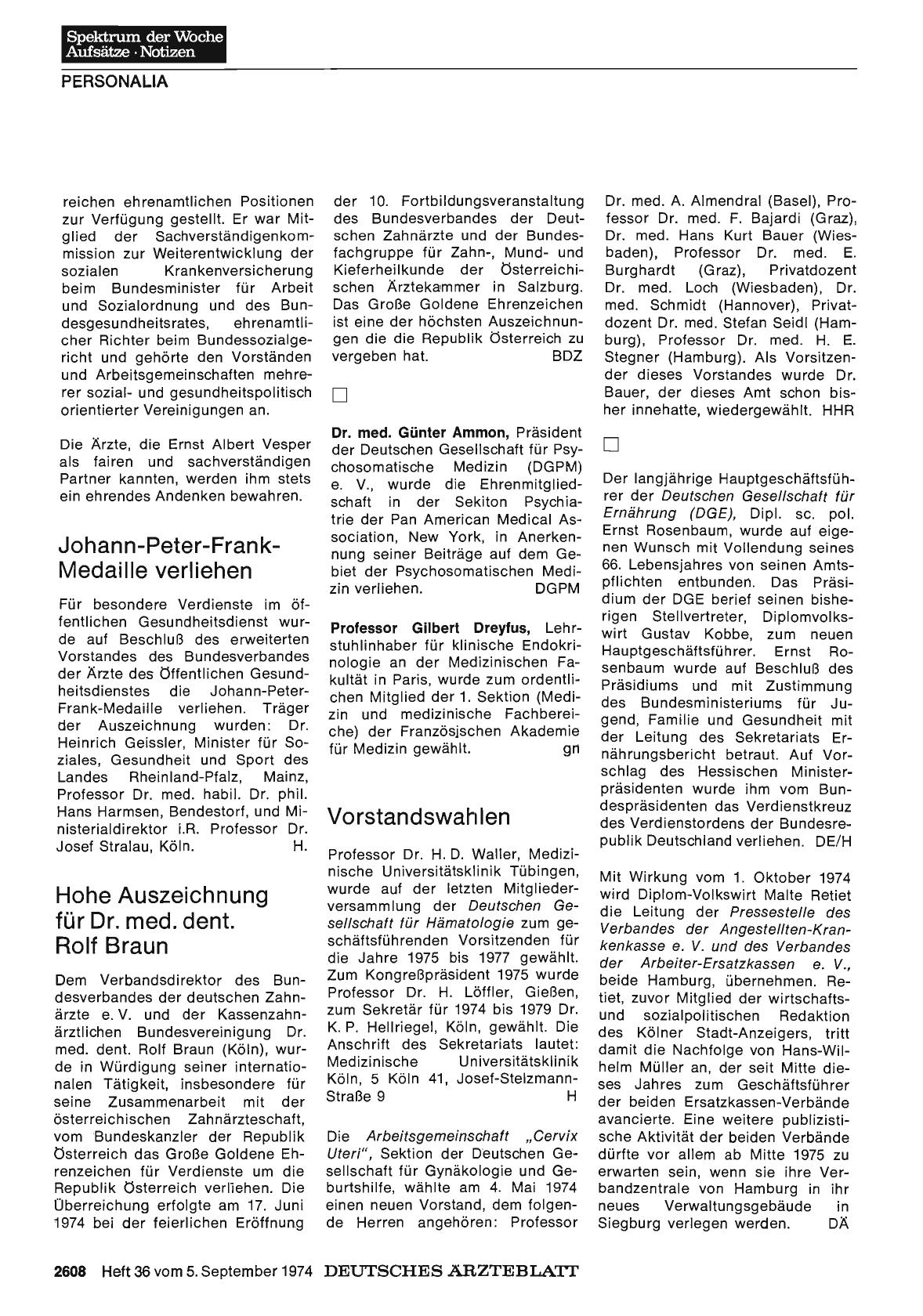 Vorschauseite 1: Dr. med. Günter Ammon
