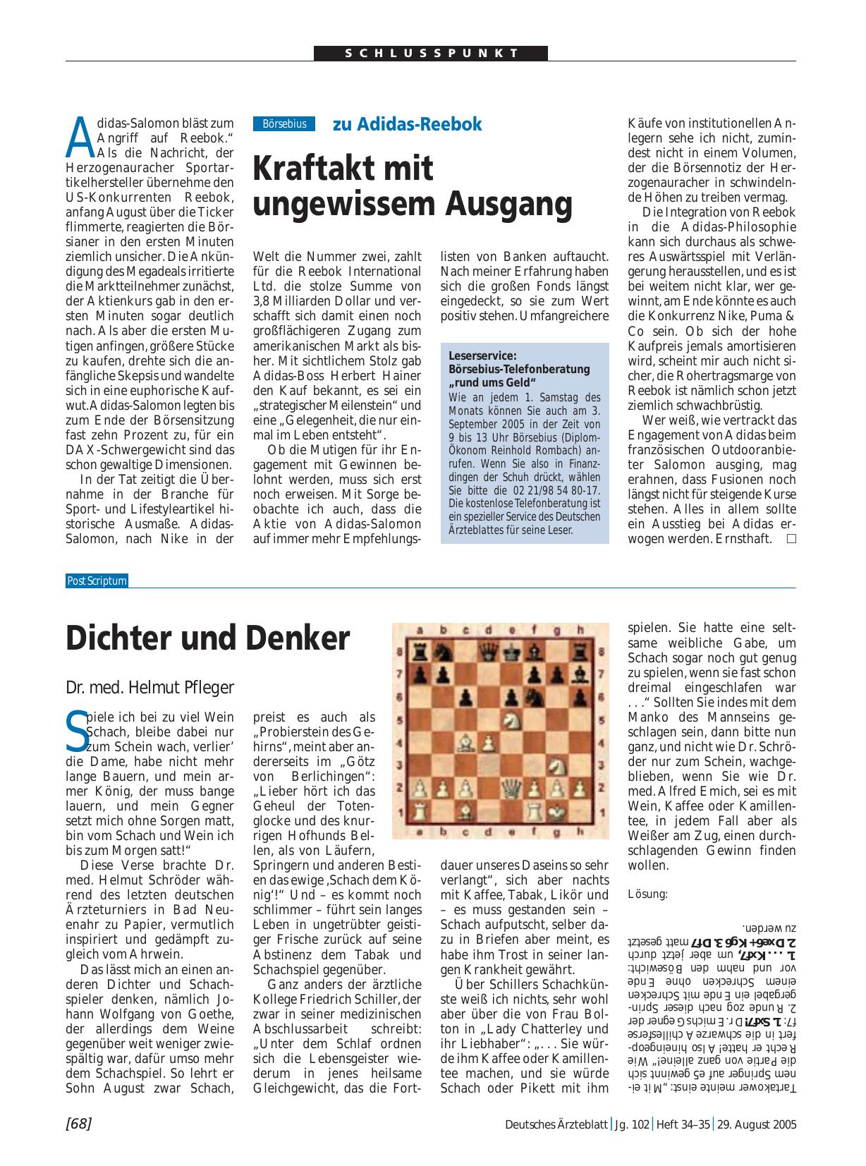 Vorschauseite 1: Dichter und Denker