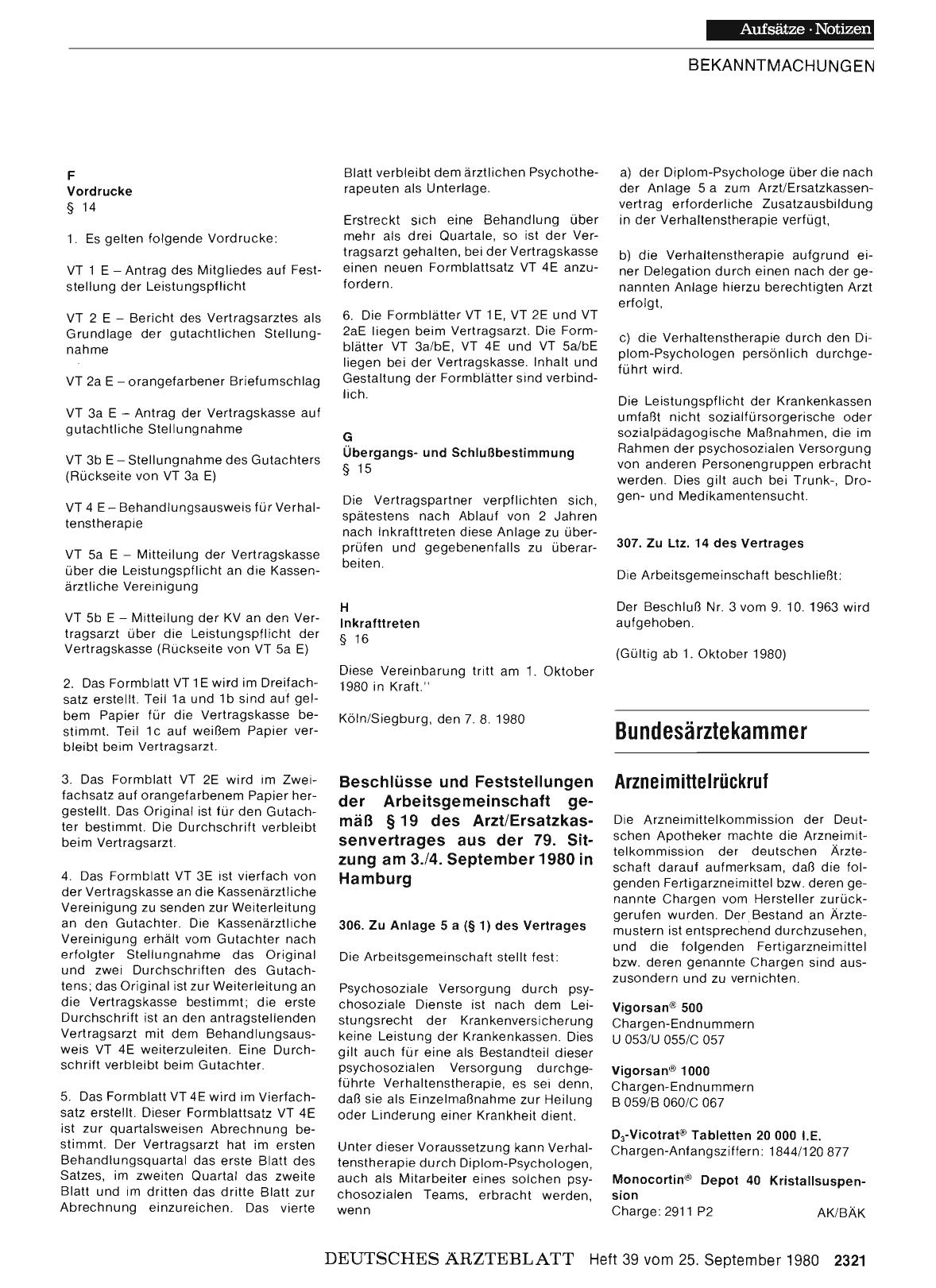 Vorschauseite 1: Bundesärztekammer