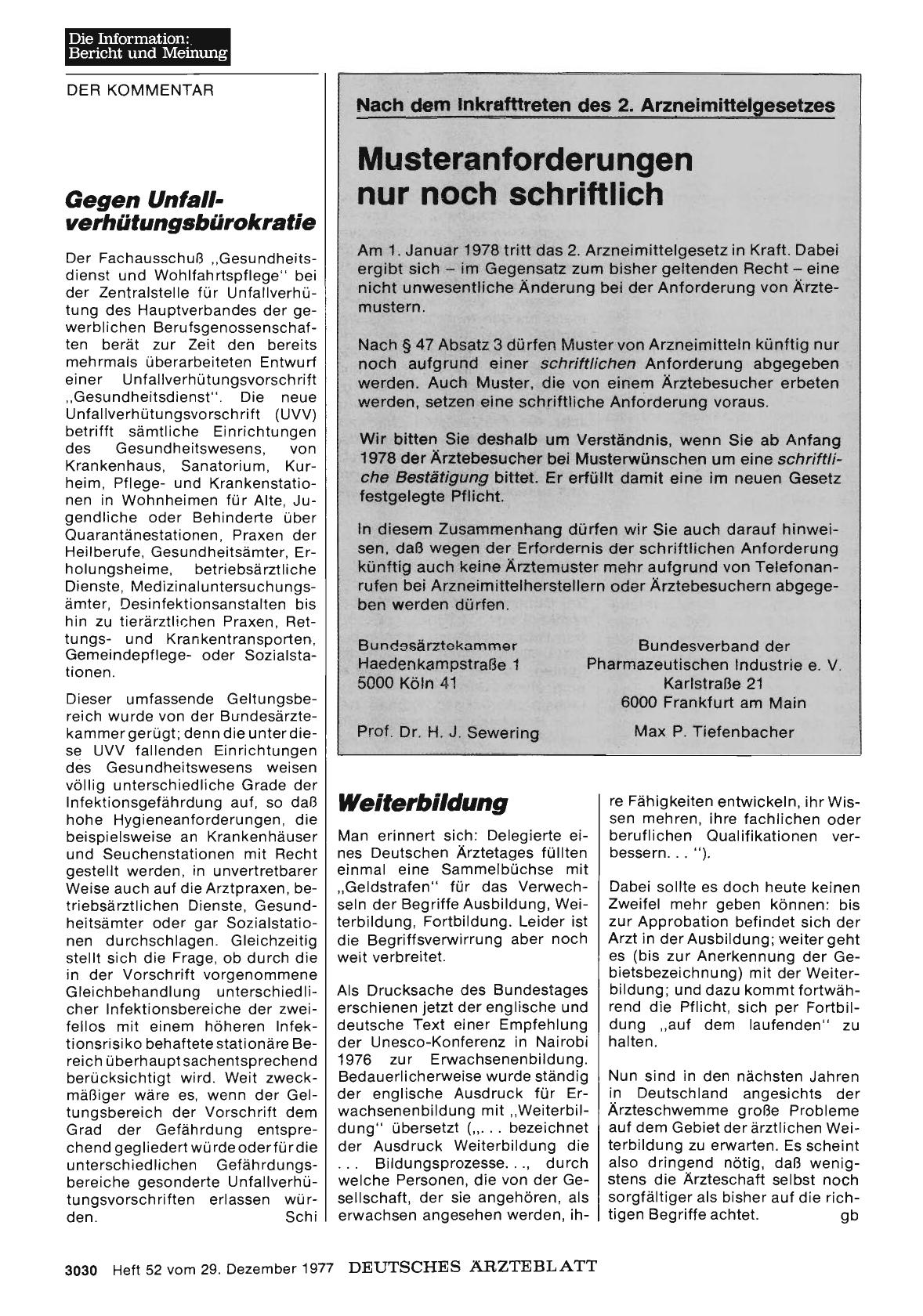 Vorschauseite 1: Weiterbildung