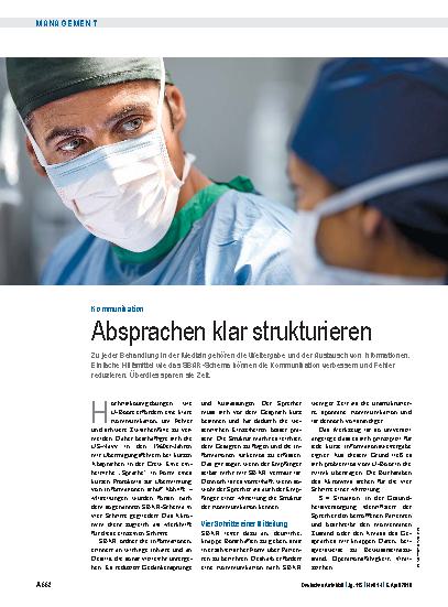 Vorschauseite 1: Kommunikation: Absprachen klar strukturieren