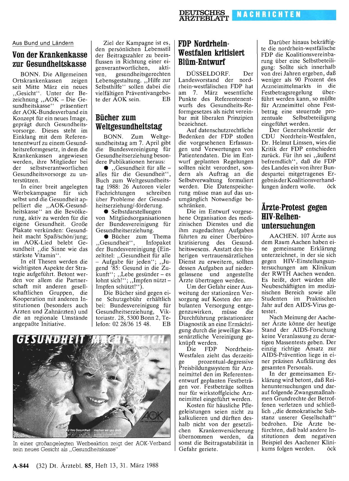 Vorschauseite 1: Von der Krankenkasse zur Gesundheitskasse