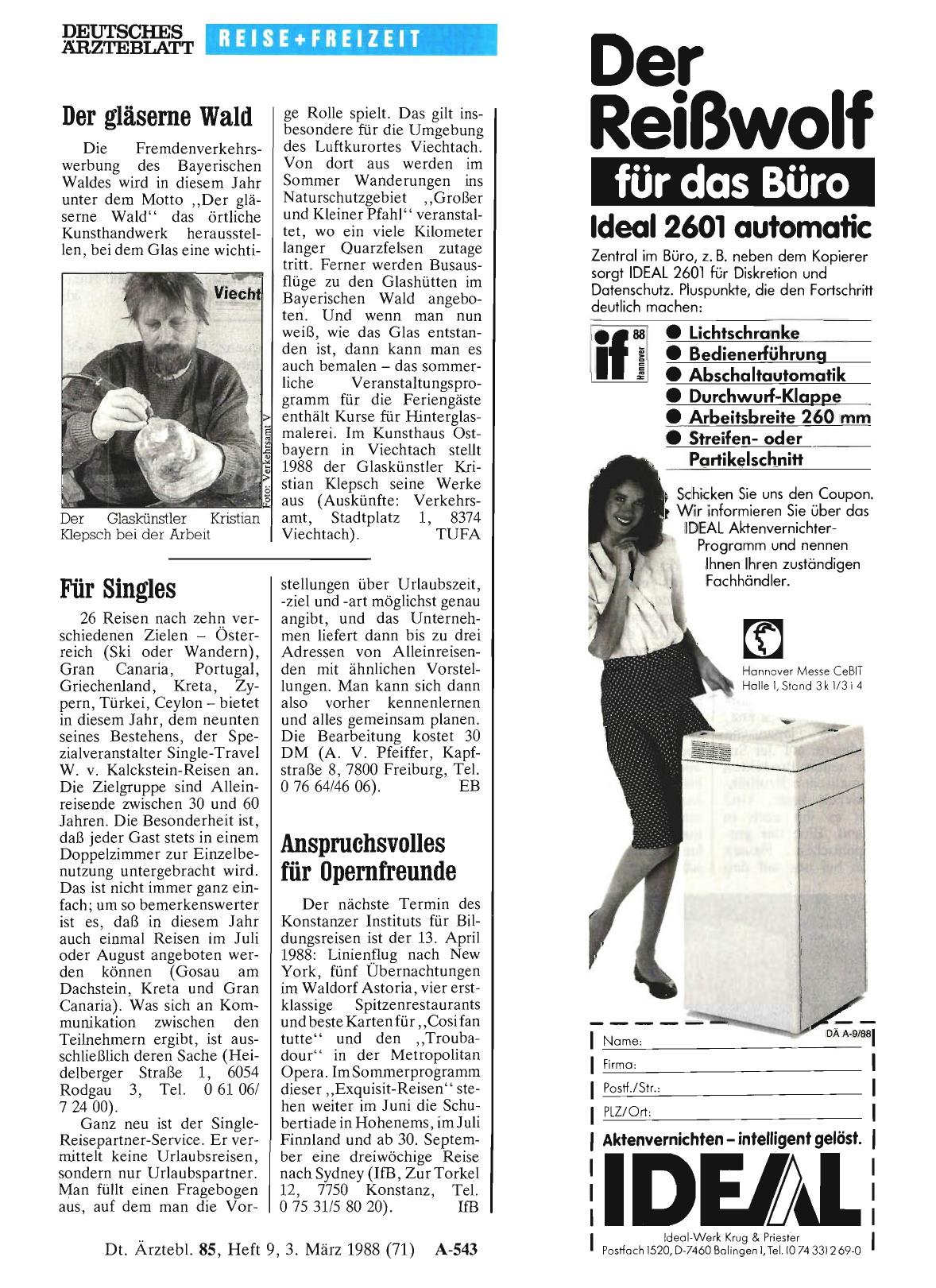 Vorschauseite 1: Anspruchsvolles für Opernfreunde