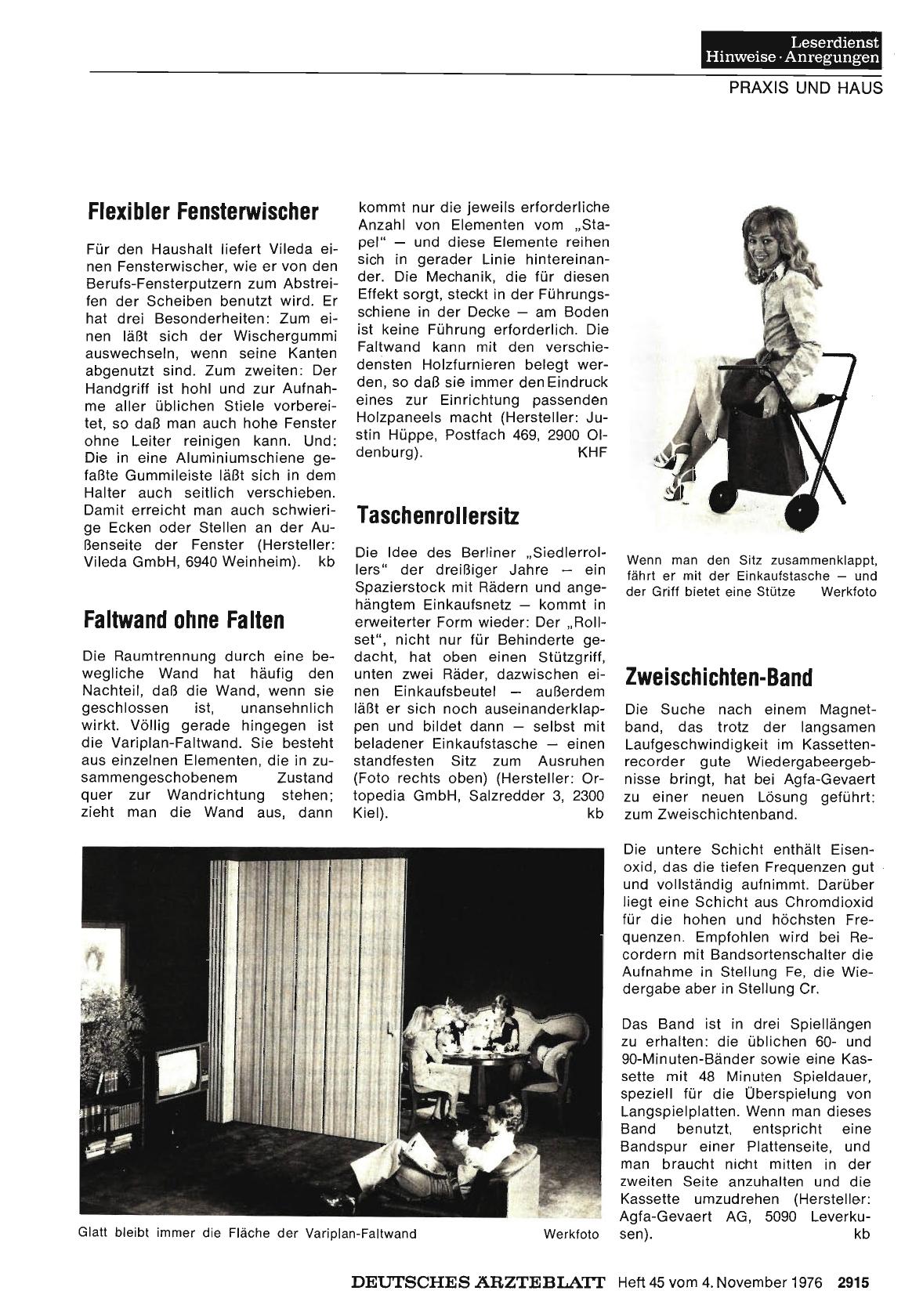 Vorschauseite 1: Flexibler Fensterwischer