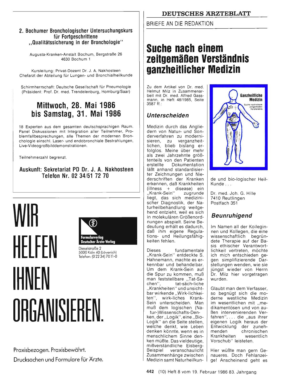 Vorschauseite 1: Suche nach einem zeitgemäßen Verständnis ganzheitlicher Medizin: Unterscheiden