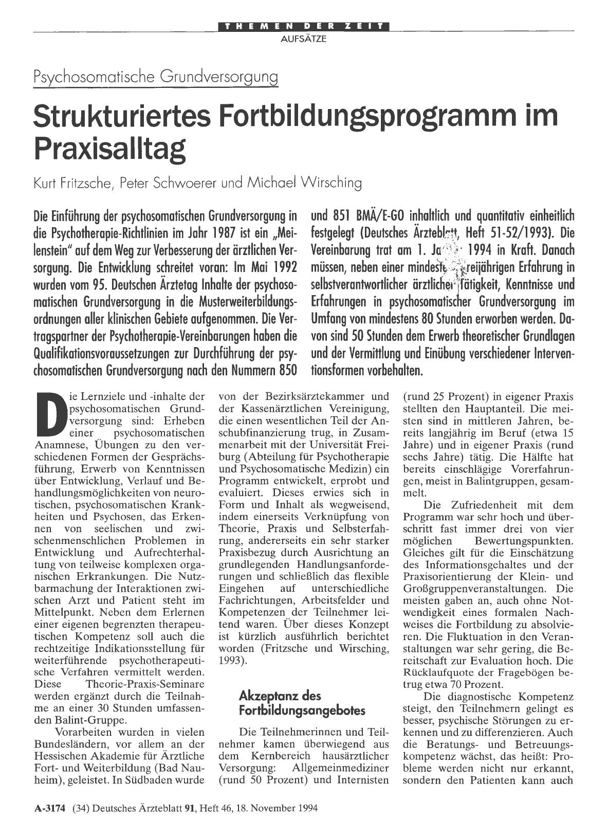 Vorschauseite 1: Psychosomatische Grundversorgung: Strukturiertes Fortbildungsprogramm im Praxisalltag
