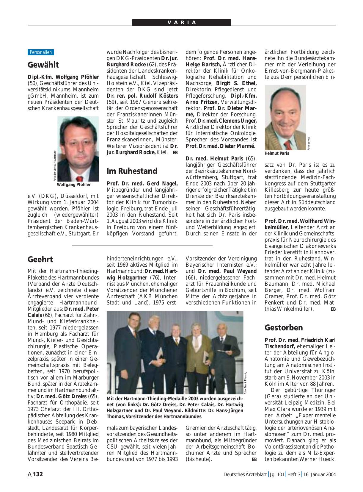 Vorschauseite 1: Im Ruhestand