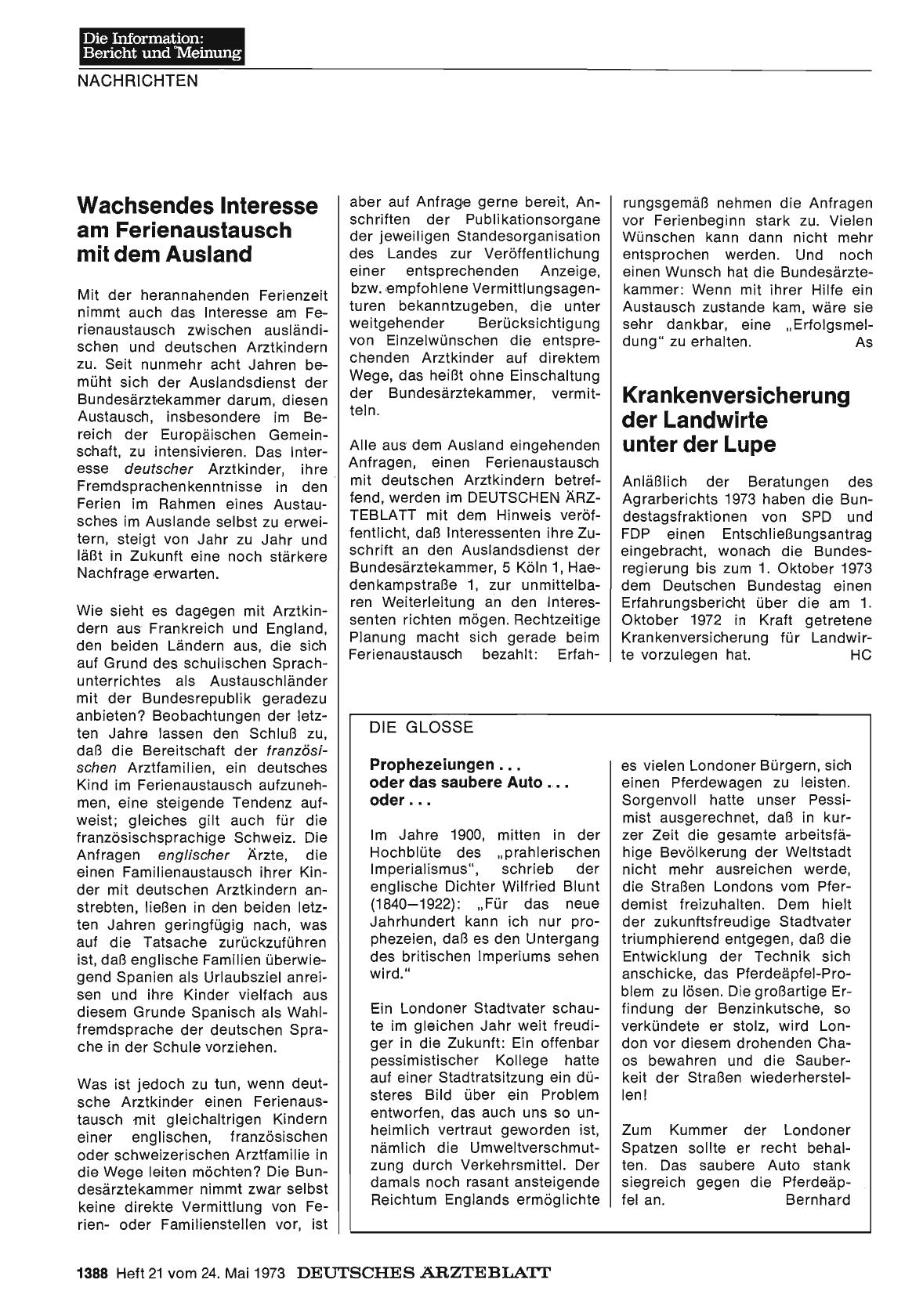 Vorschauseite 1: Krankenversicherung der Landwirte unter der Lupe