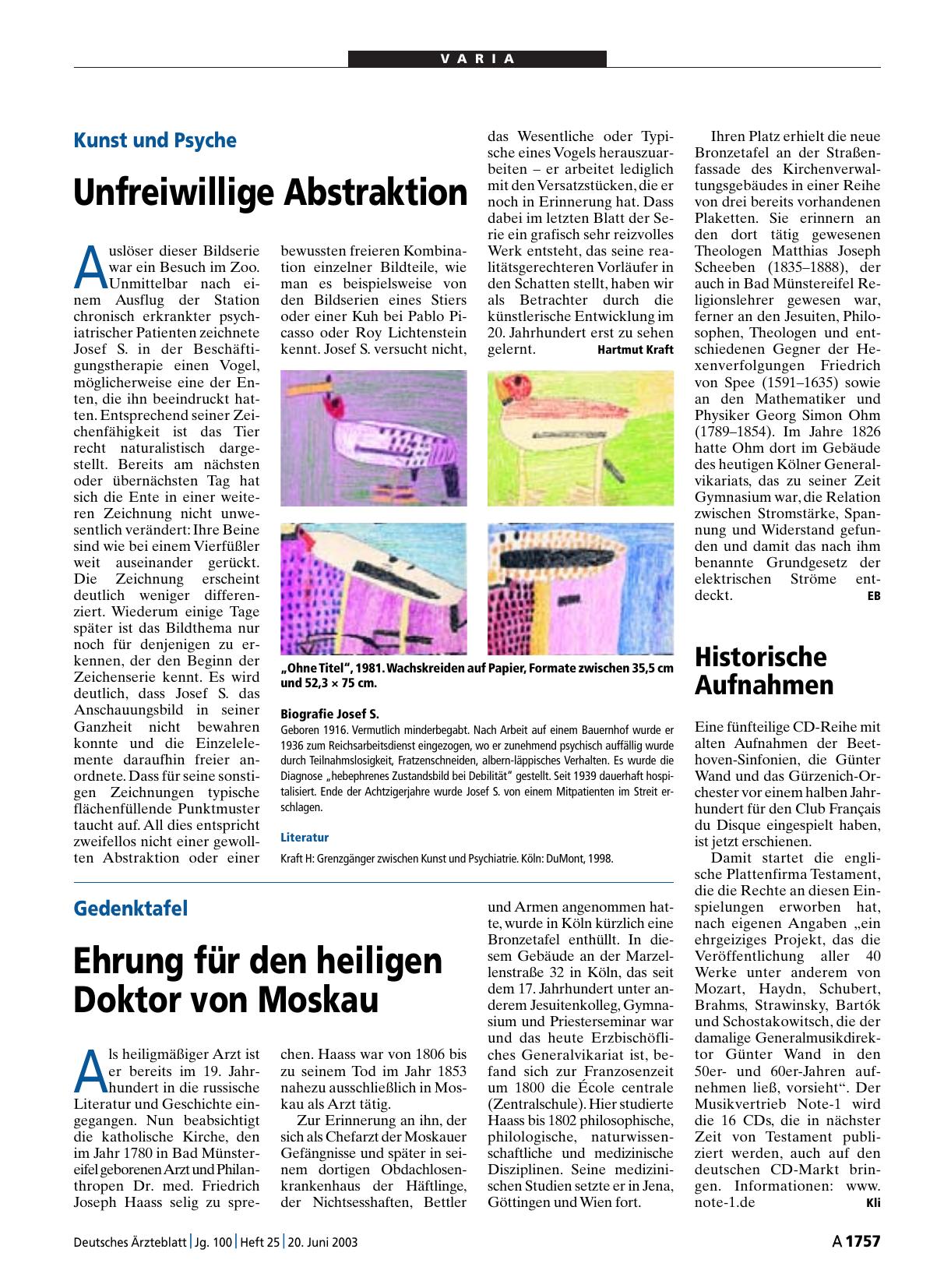 Vorschauseite 1: Historische Aufnahmen