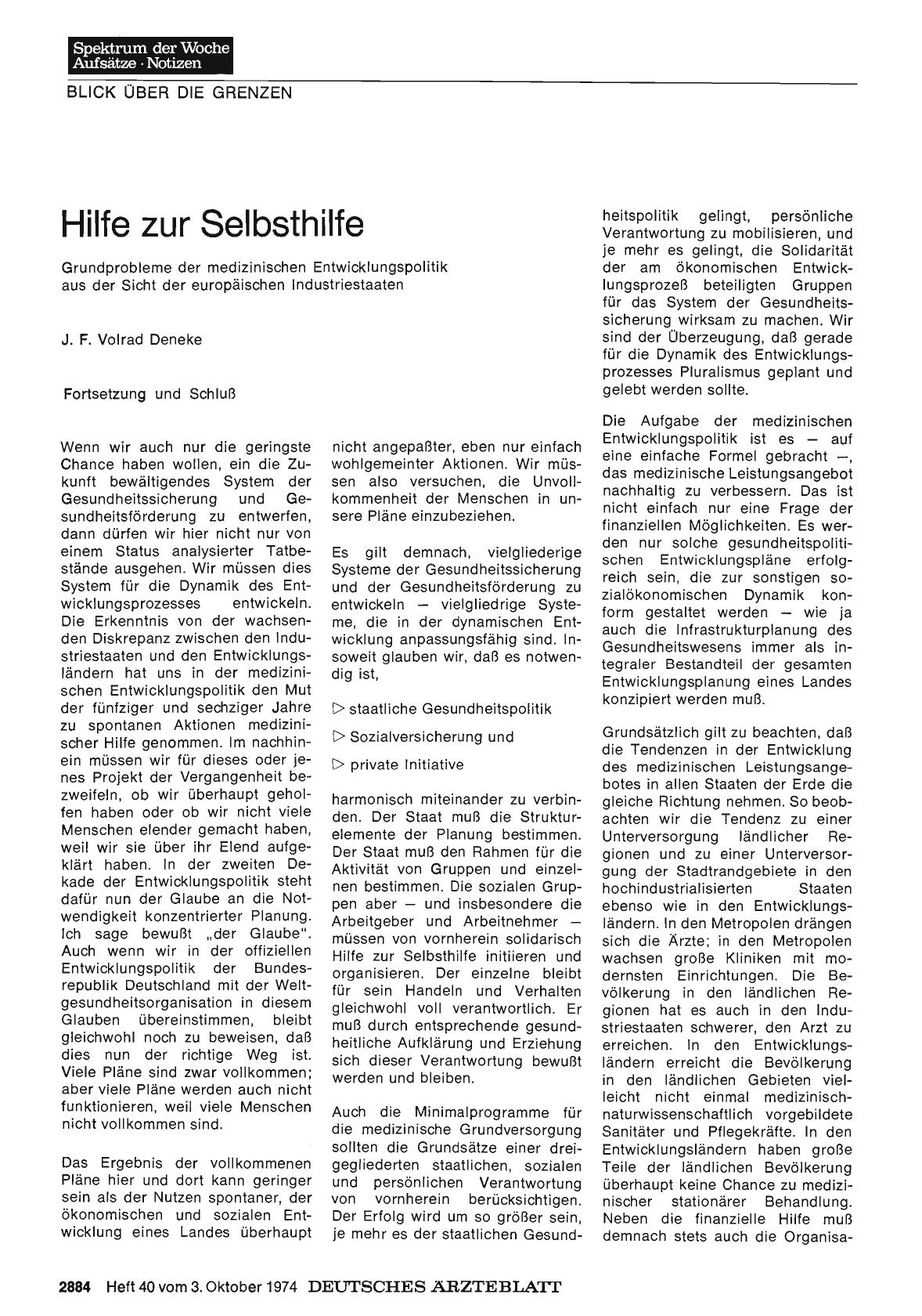 Vorschauseite 1: Hilfe zur Selbsthilfe
