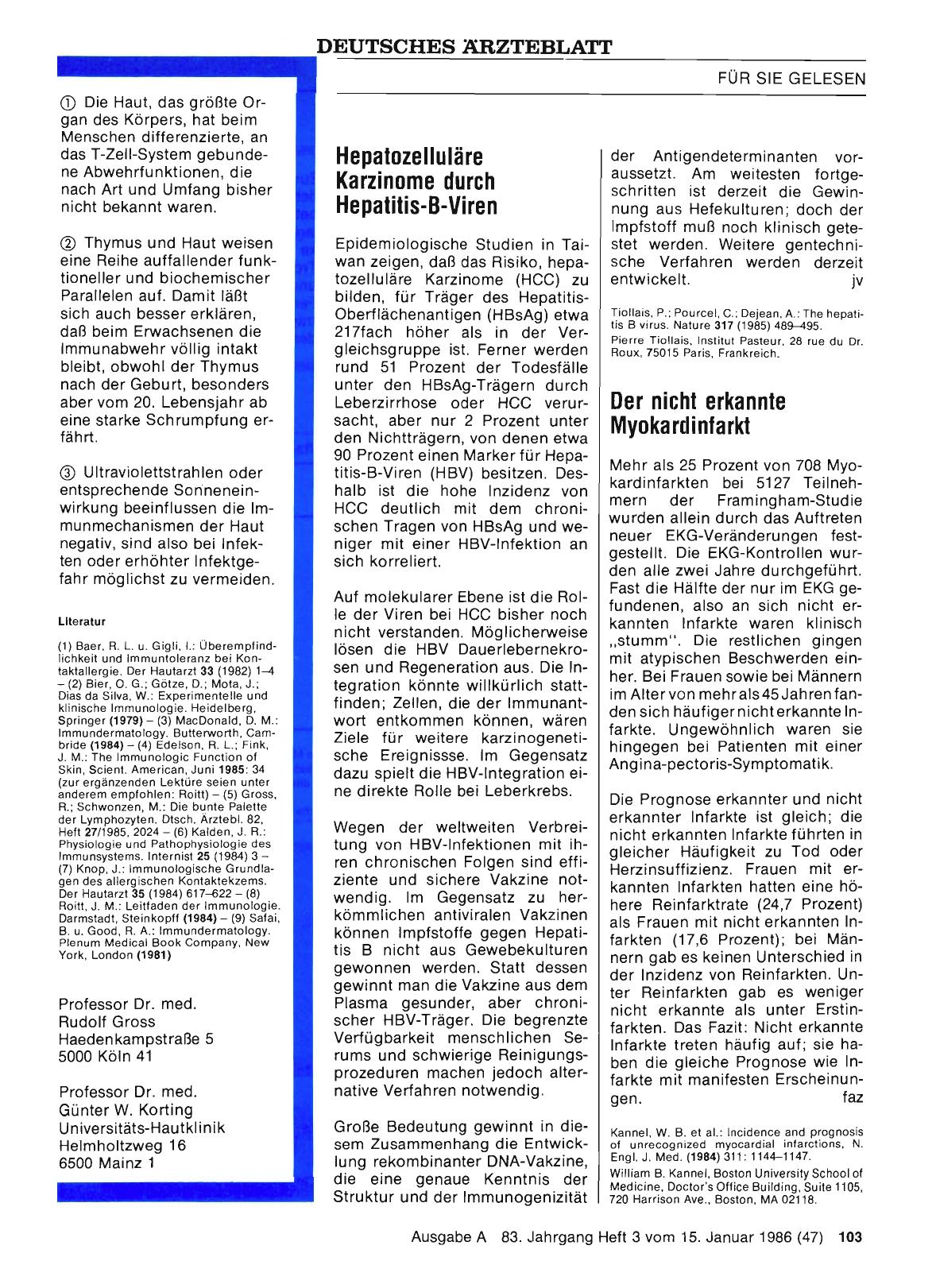 Vorschauseite 1: Hepatozelluläre Karzinome durch Hepatitis-B-Viren