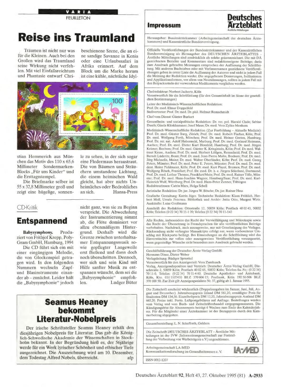 Vorschauseite 1: Reise ins Traumland